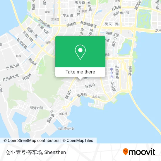 创业壹号-停车场 map
