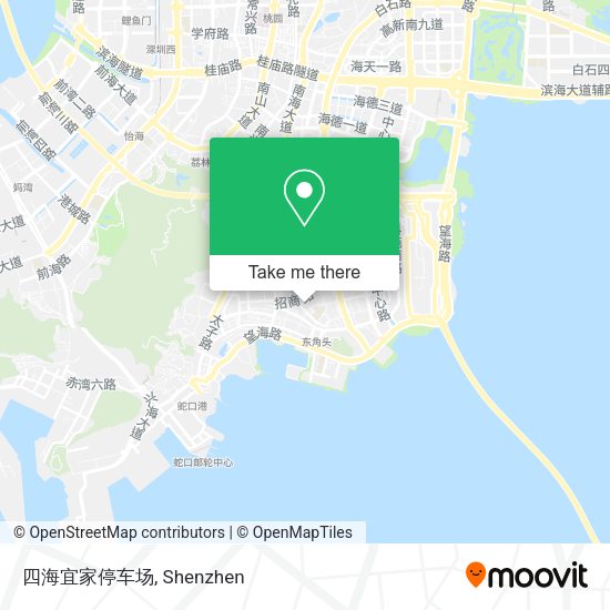 四海宜家停车场 map