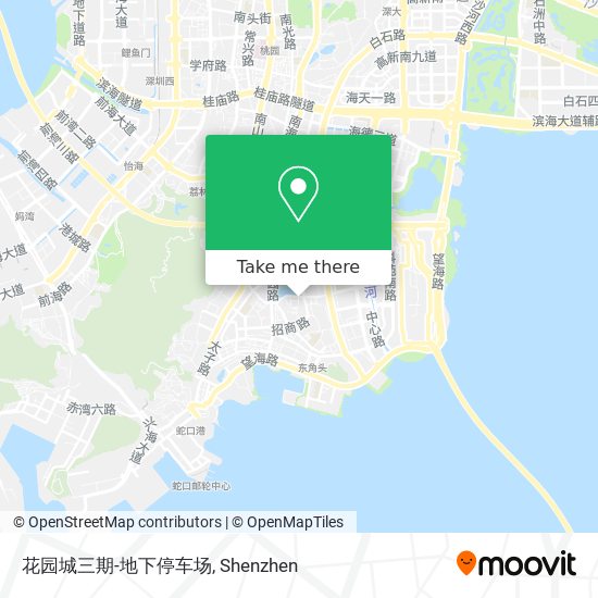 花园城三期-地下停车场 map
