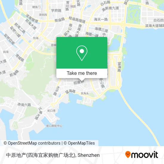 中原地产(四海宜家购物广场北) map