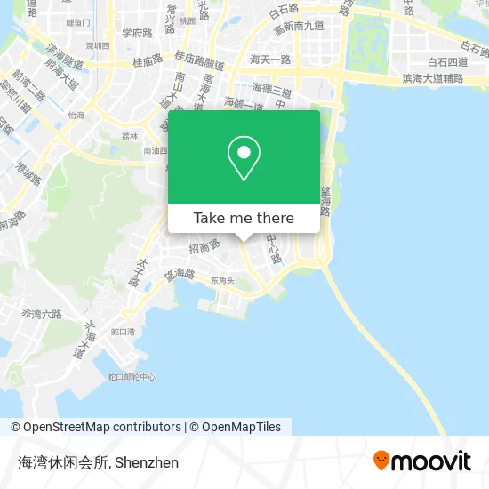 海湾休闲会所 map