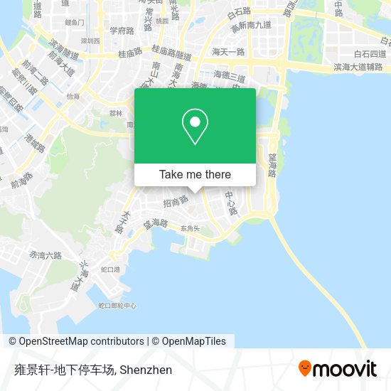 雍景轩-地下停车场 map