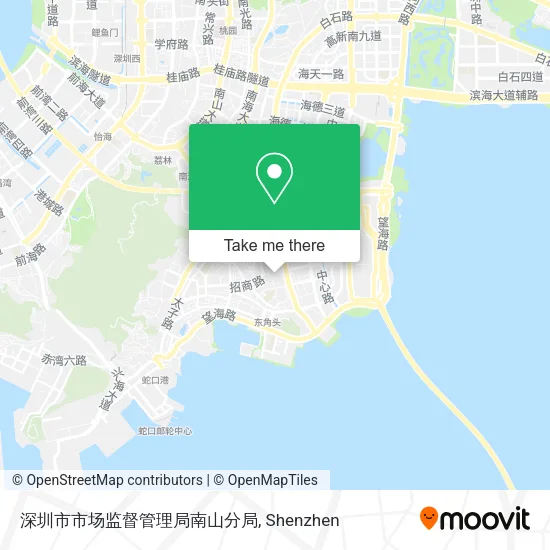 深圳市市场监督管理局南山分局 map