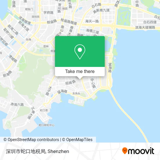深圳市蛇口地税局 map