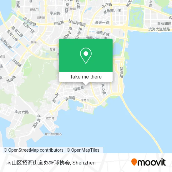 南山区招商街道办篮球协会 map