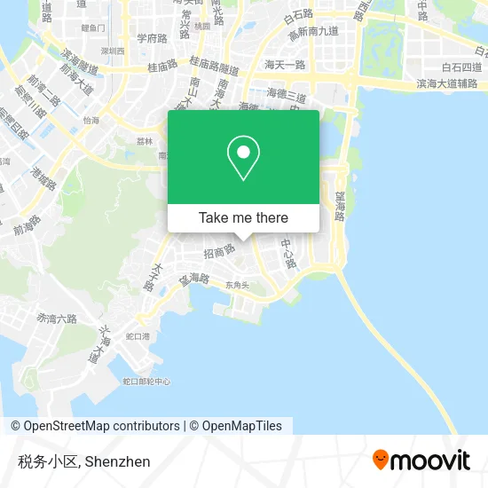 税务小区 map