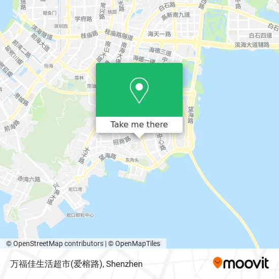 万福佳生活超市(爱榕路) map