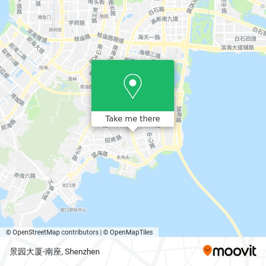 景园大厦-南座 map
