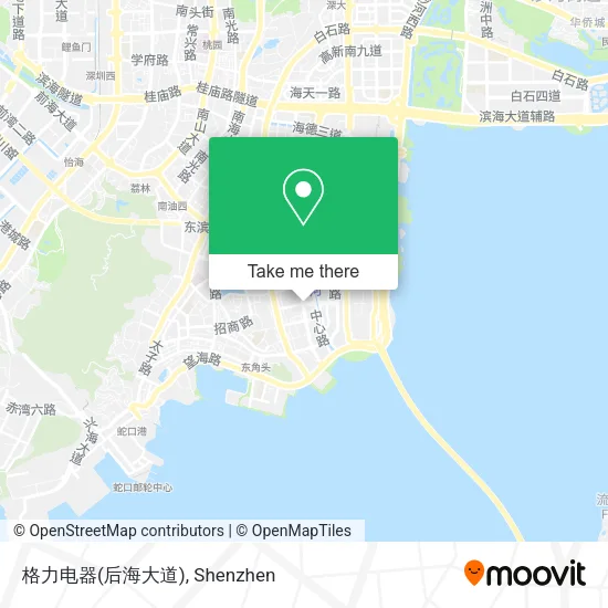 格力电器(后海大道) map