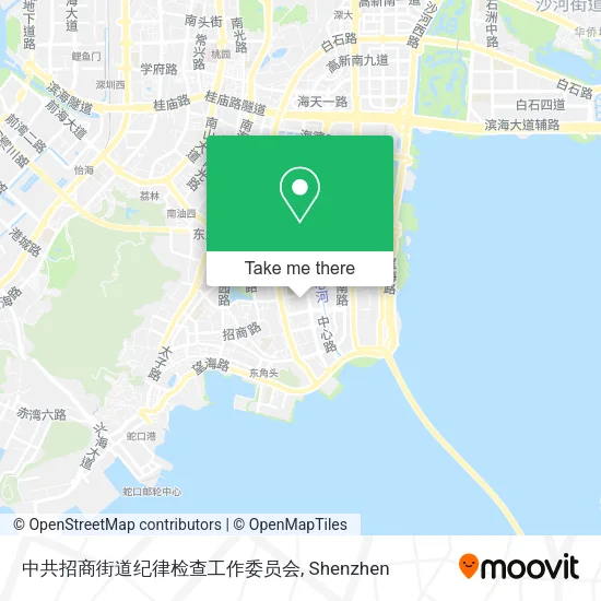 中共招商街道纪律检查工作委员会 map