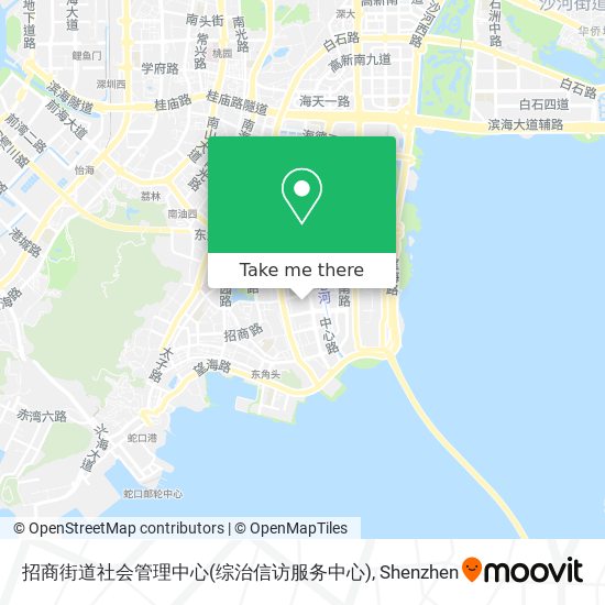 招商街道社会管理中心(综治信访服务中心) map