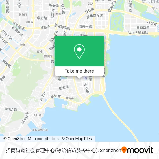 招商街道社会管理中心(综治信访服务中心) map