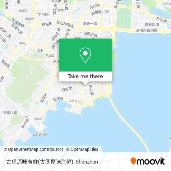 古堡原味海鲜 map