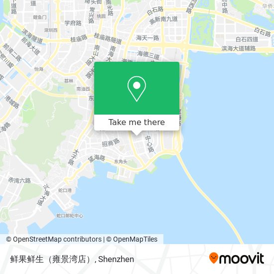 鲜果鲜生（雍景湾店） map