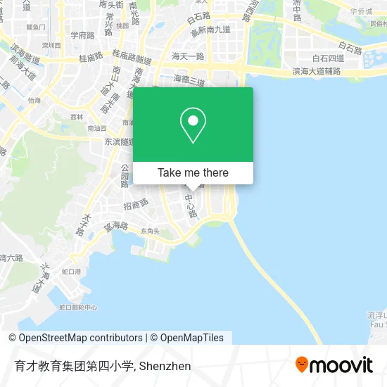 育才教育集团第四小学 map