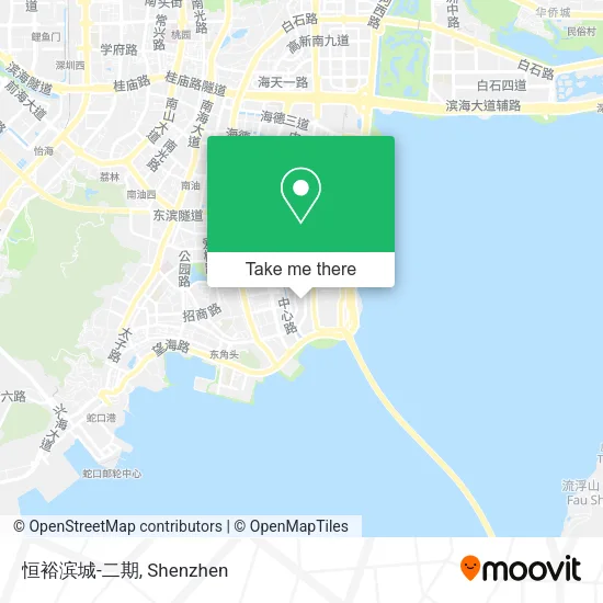 恒裕滨城-二期 map
