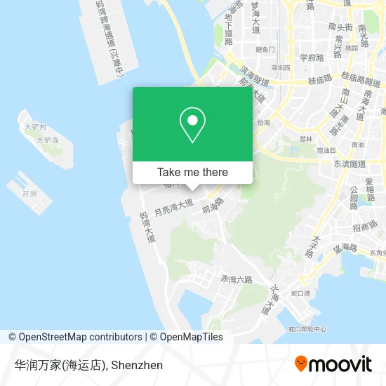 华润万家(海运店) map