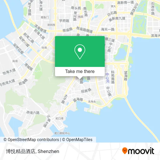 博悦精品酒店 map