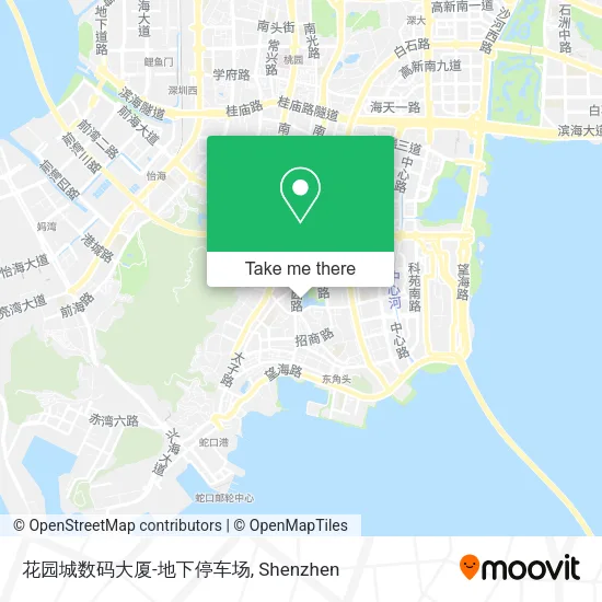 花园城数码大厦-地下停车场 map