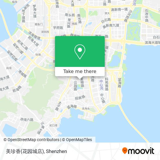 美珍香(花园城店) map