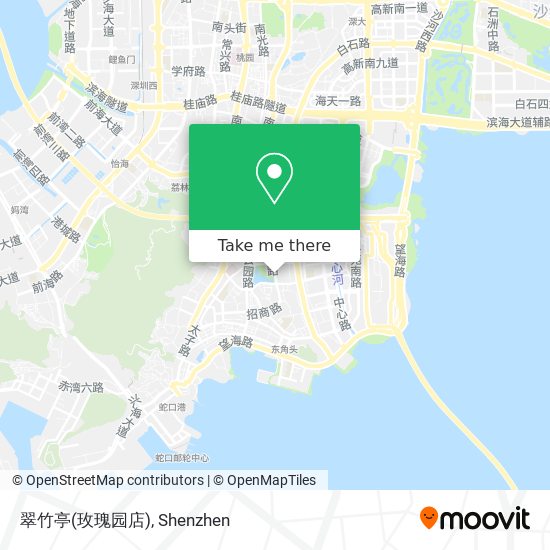 翠竹亭(玫瑰园店) map