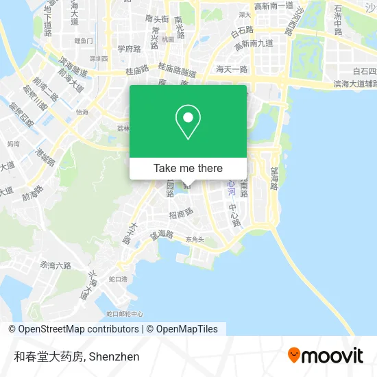 和春堂大药房 map