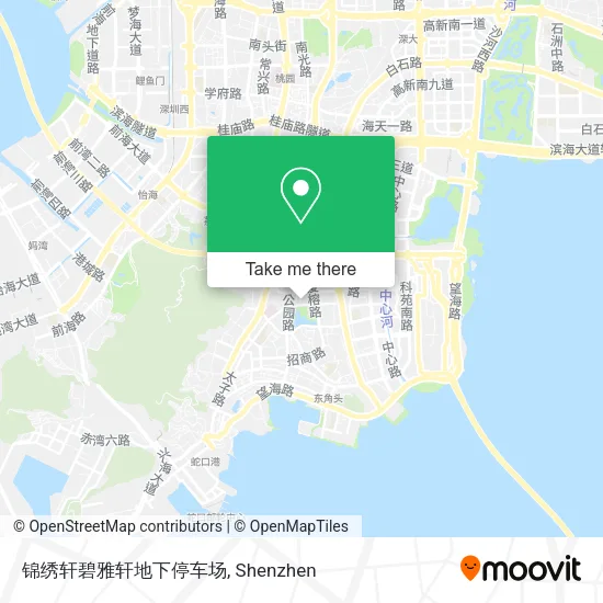 锦绣轩碧雅轩地下停车场 map