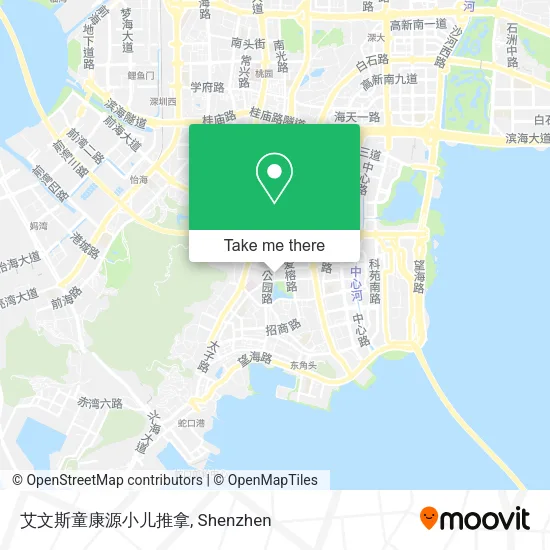 艾文斯童康源小儿推拿 map