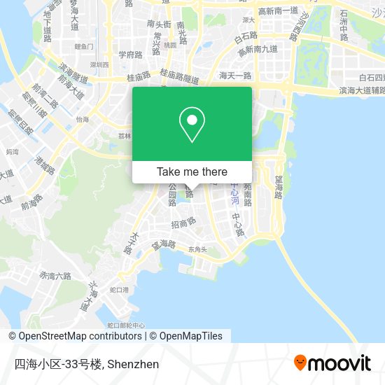 四海小区-33号楼 map
