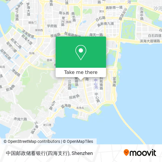 中国邮政储蓄银行(四海支行) map