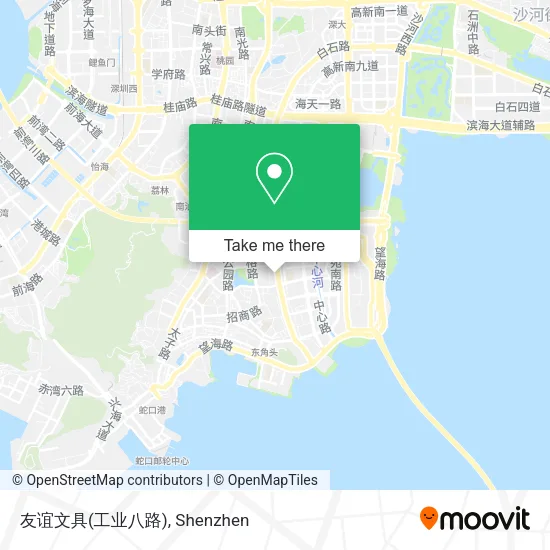 友谊文具(工业八路) map