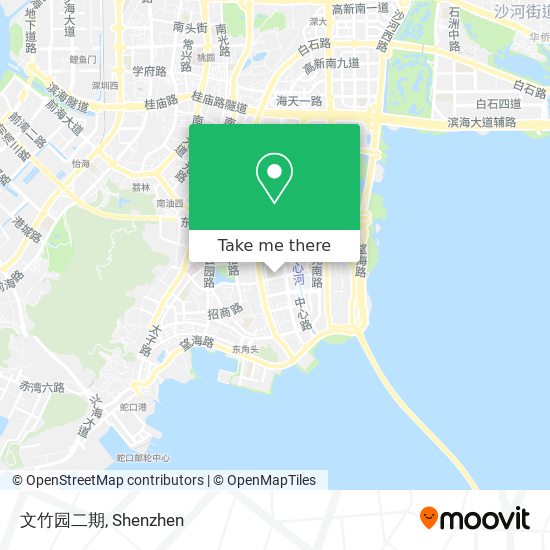 文竹园二期 map