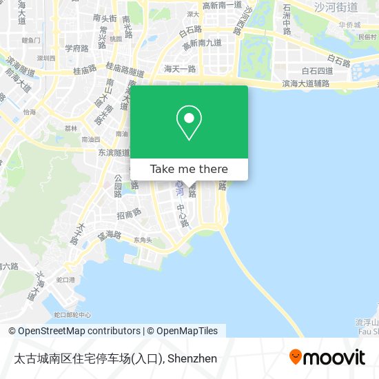 太古城南区住宅停车场(入口) map