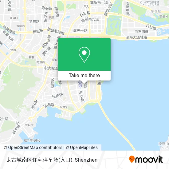 太古城南区住宅停车场(入口) map