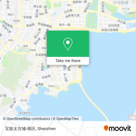 宝能太古城-南区 map
