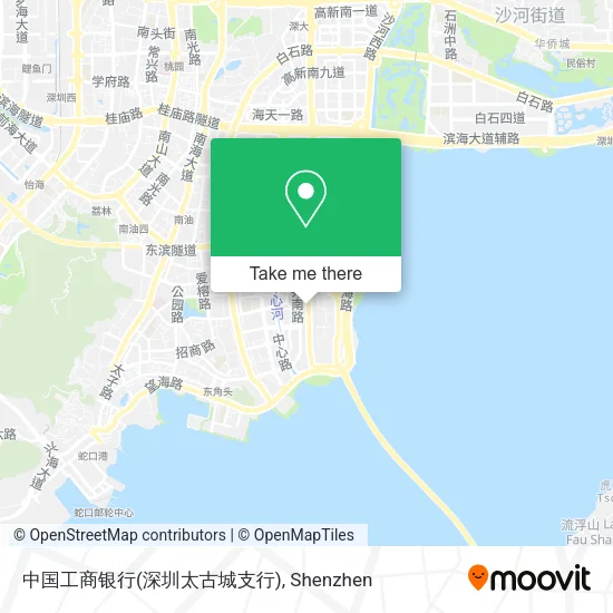 中国工商银行(深圳太古城支行) map