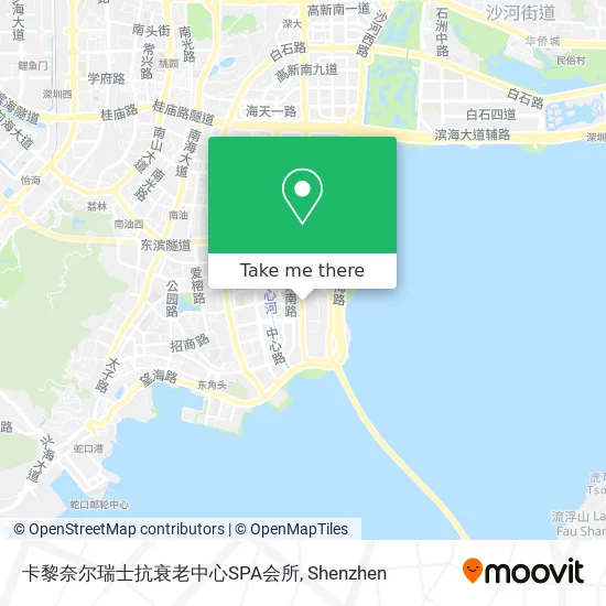 卡黎奈尔瑞士抗衰老中心SPA会所 map