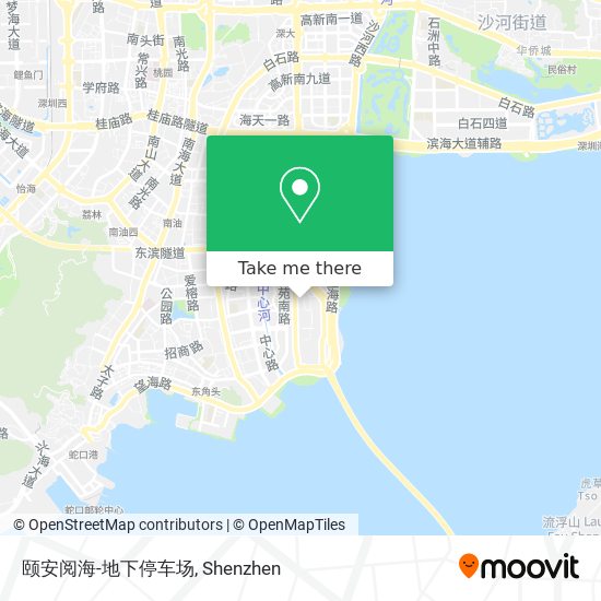 颐安阅海-地下停车场 map