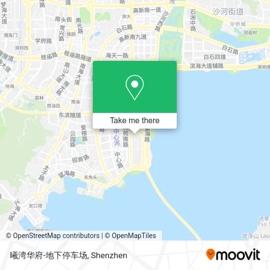曦湾华府-地下停车场 map