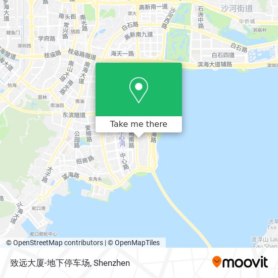 致远大厦-地下停车场 map