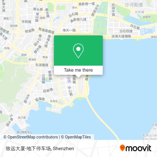 致远大厦-地下停车场 map