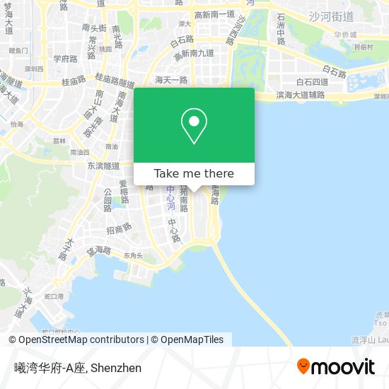 曦湾华府-A座 map