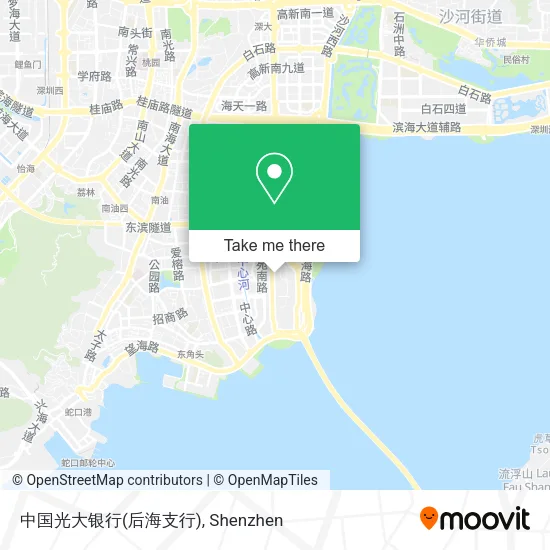 中国光大银行(后海支行) map