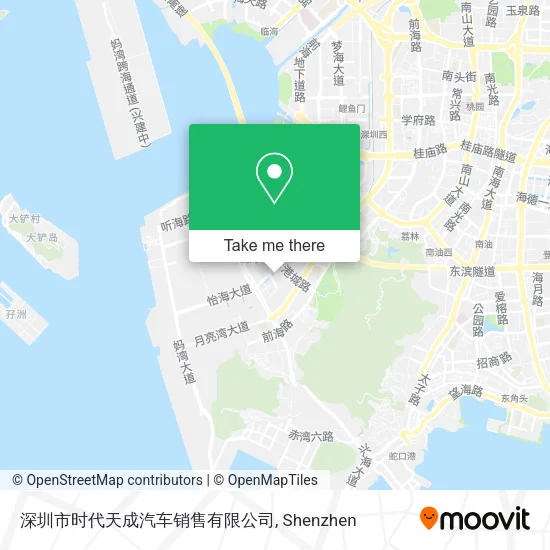 深圳市时代天成汽车销售有限公司 map