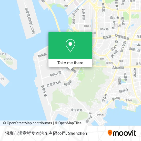 深圳市满意祥华杰汽车有限公司 map