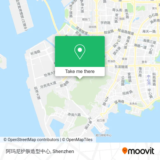 阿玛尼护肤造型中心 map