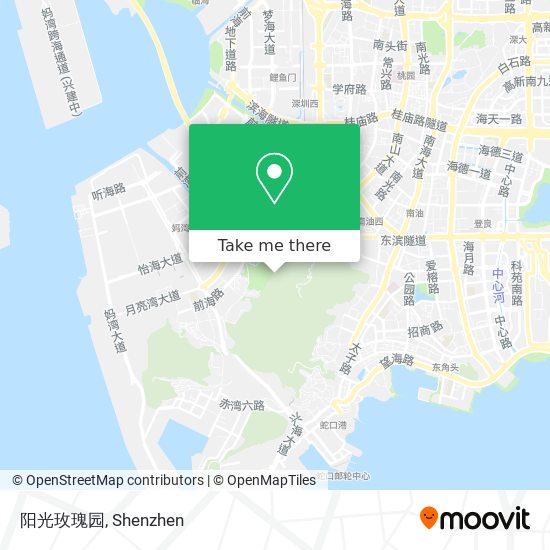 阳光玫瑰园 map