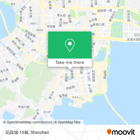 花园城-16栋 map