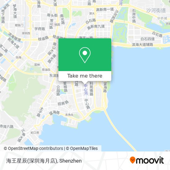 海王星辰(深圳海月店) map
