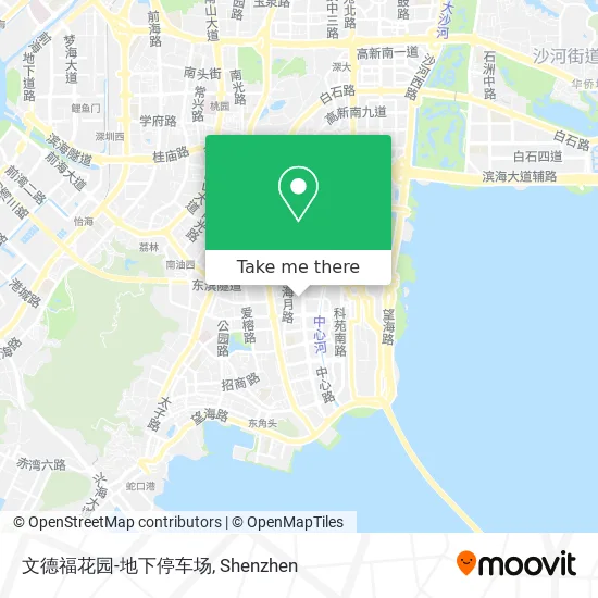 文德福花园-地下停车场 map